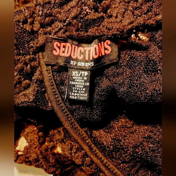 Party Black Lace Dress Size XS - Picture 4 of 4